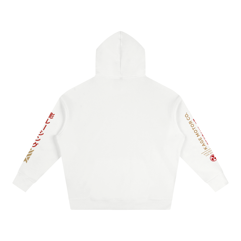Kage Motor Co. — Oversized Fleeced Hoodie