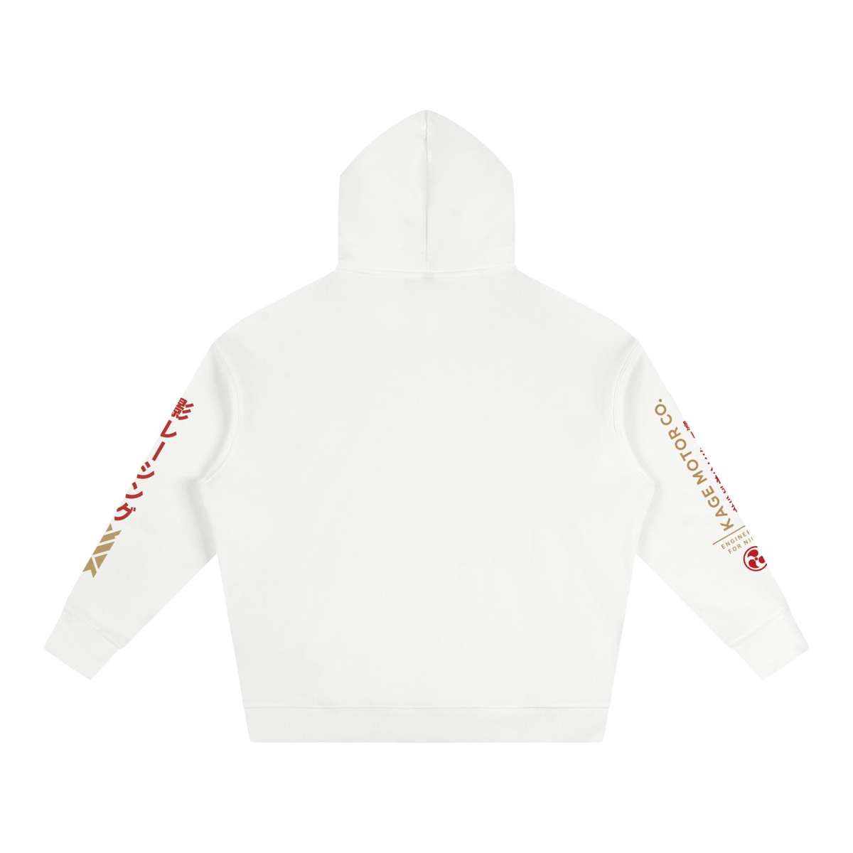 Kage Motor Co. — Oversized Fleeced Hoodie