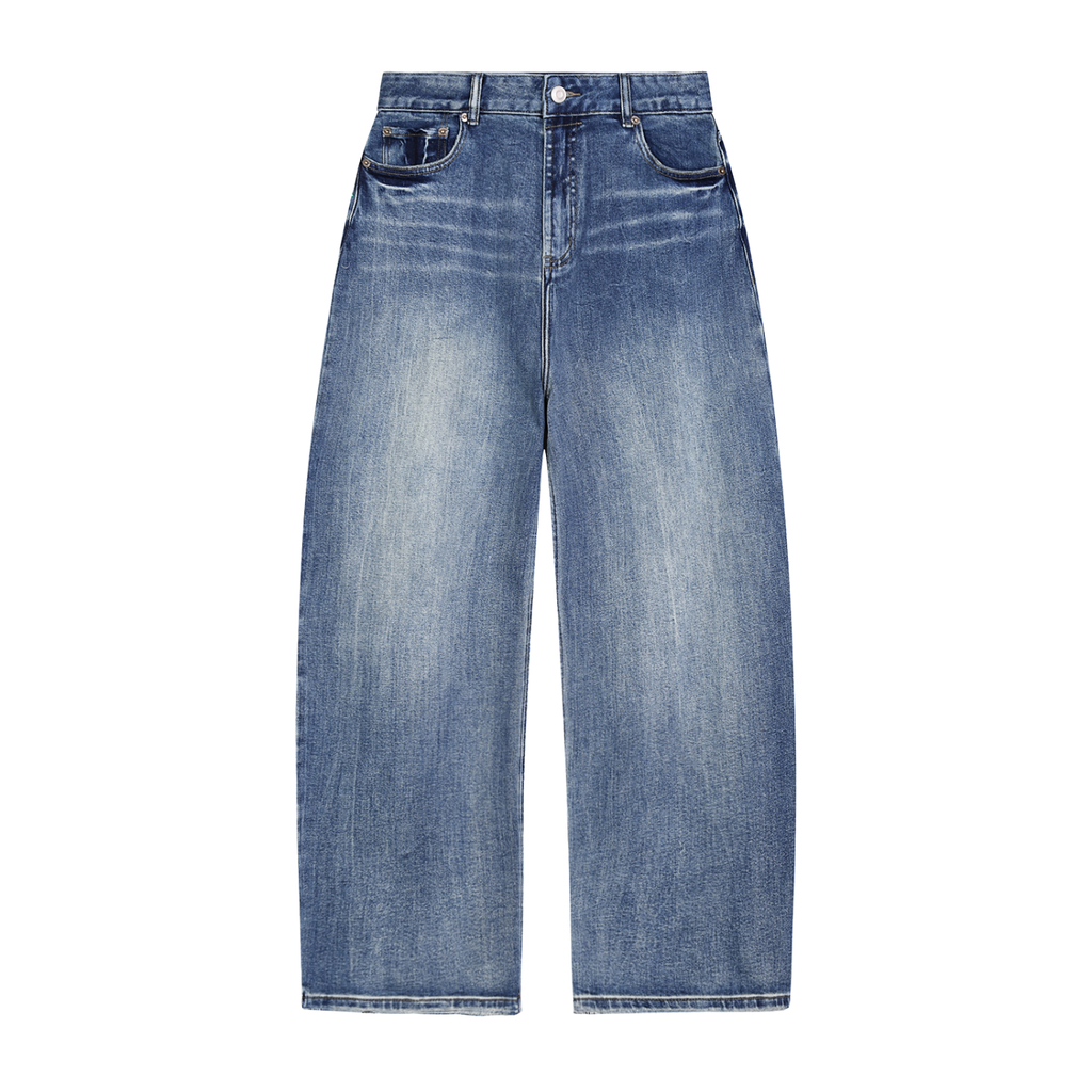 Kage Motor Co. - Sun Fade Heavyweight Denim Jeans