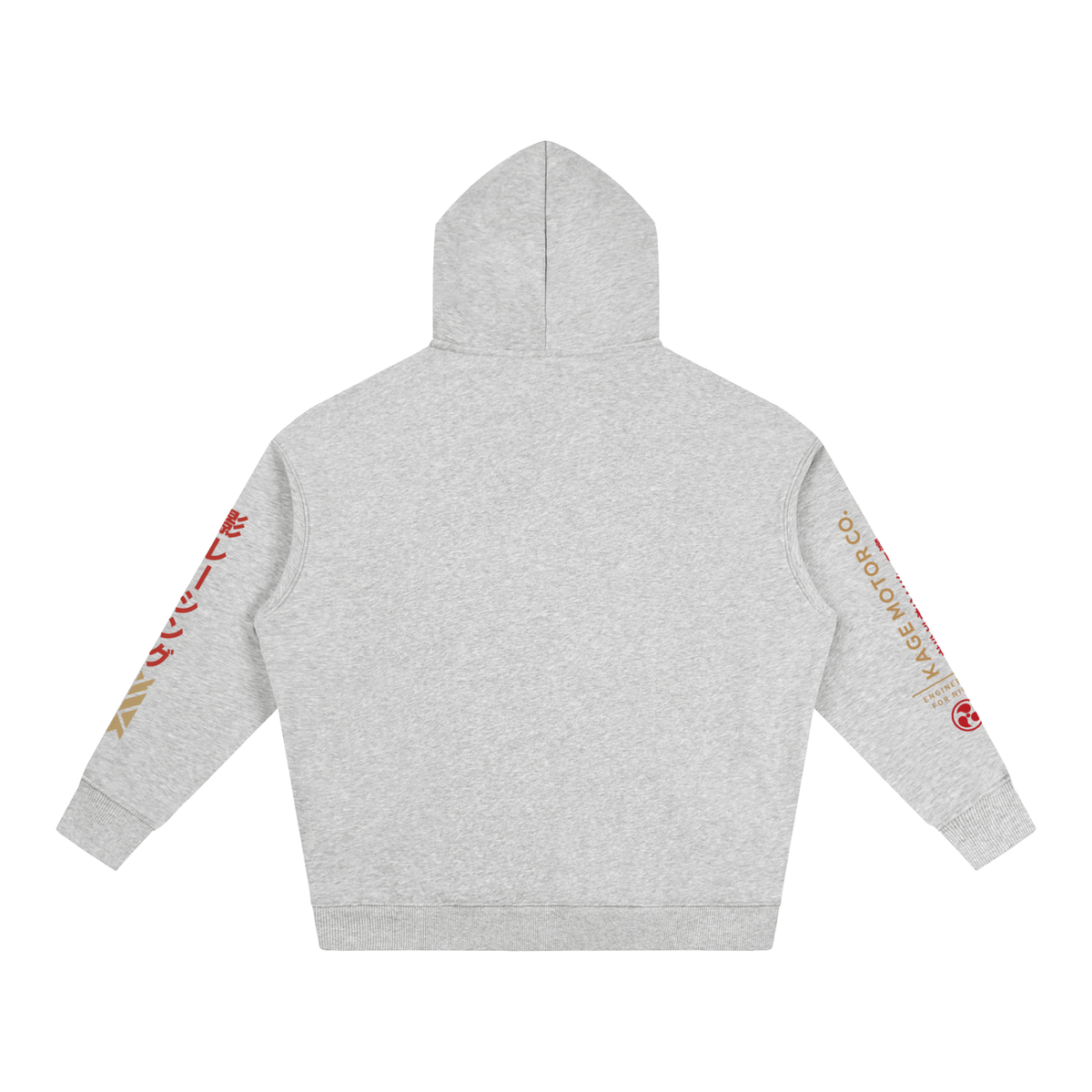 Kage Motor Co. — Oversized Fleeced Hoodie