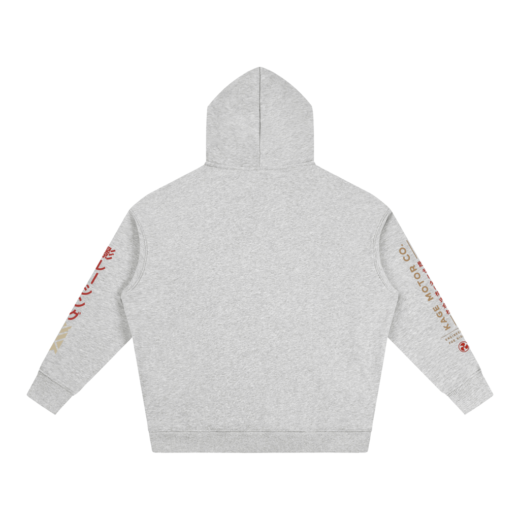 Kage Motor Co. — Oversized Fleeced Hoodie