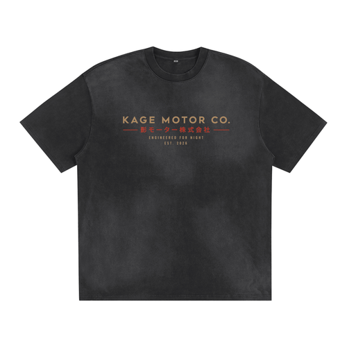 Kage Motor Co. - Sun Fade Loose Fit T-Shirt