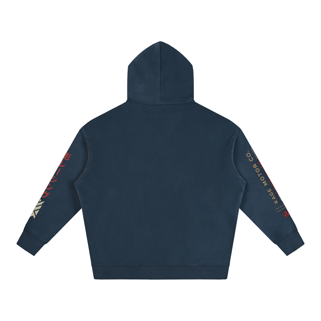 Kage Motor Co. — Oversized Fleeced Hoodie