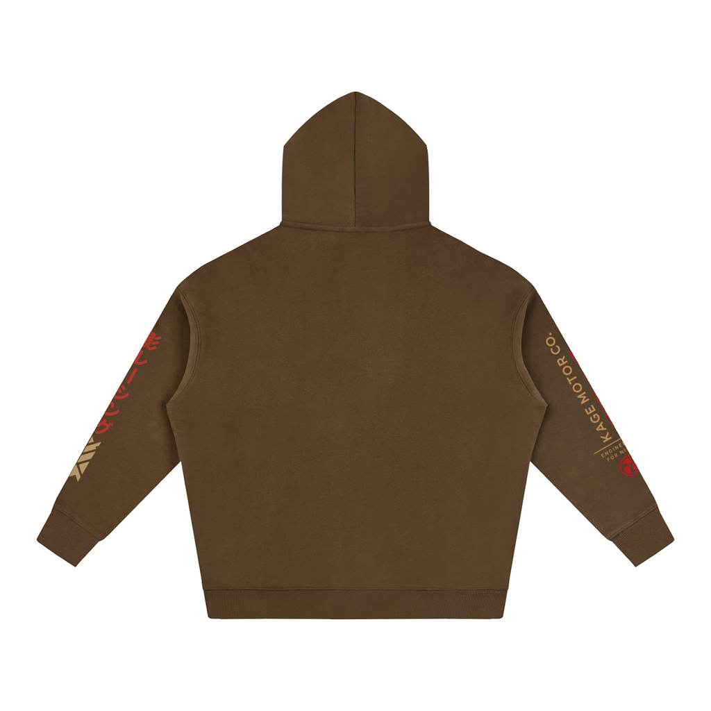 Kage Motor Co. — Oversized Fleeced Hoodie