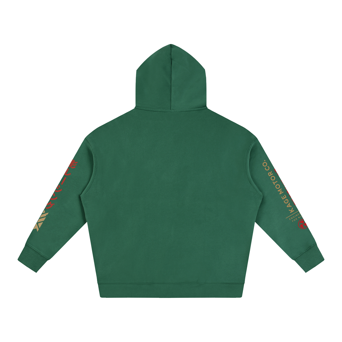 Kage Motor Co. — Oversized Fleeced Hoodie