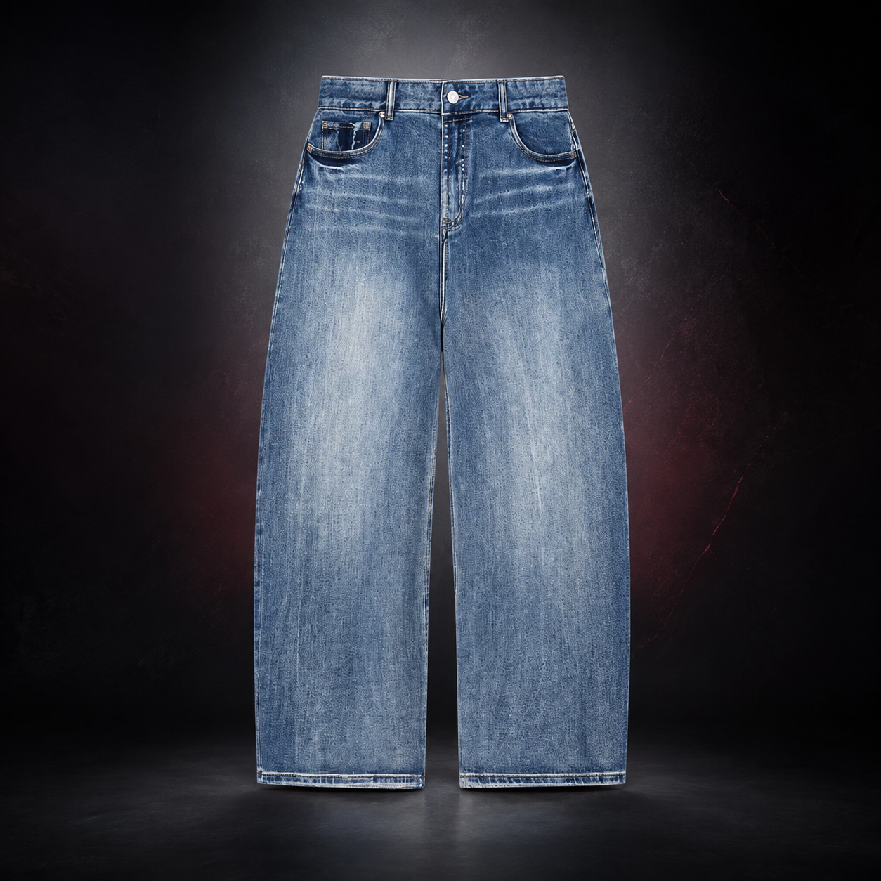 Kage Motor Co. - Sun Fade Heavyweight Denim Jeans